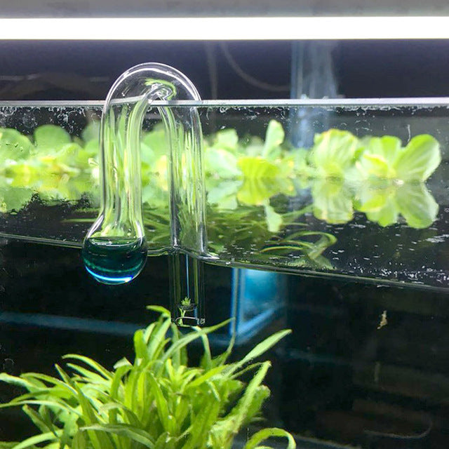 Fish Tank CO2 Diffuse Glass Drop Checker For Co2 Monitor glass drop checker PH Long Term Indicator Monitor Tester