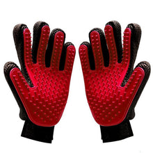 Load image into Gallery viewer, Pet Silicone Dog Pet brush Glove Grooming Brush Pet Grooming Glove Cat Bath Cat cleaning Supplies Pet Glove Cat comb Accessoies
