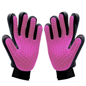 Pet Silicone Dog Pet brush Glove Grooming Brush Pet Grooming Glove Cat Bath Cat cleaning Supplies Pet Glove Cat comb Accessoies