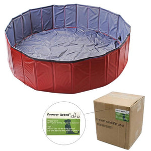 Dog Pool Foldable Pet Swimming Pool Pet Cat Bath Tub Bathtub Pet Collapsible Bathing Pools for Medium Large Dogs