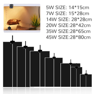 5-45W Reptiles Heat Mat Climbing Warm Heating Pads Adjustable Temperature Controller Mats Reptiles Supplies EU/US/UK/AU Plug#15